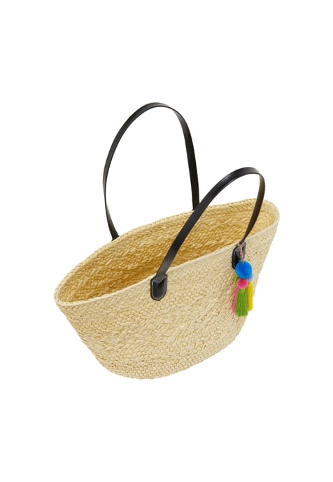 IZIA Einkaufstasche Einkaufstasche Frauen beige,schwarz - Image 3