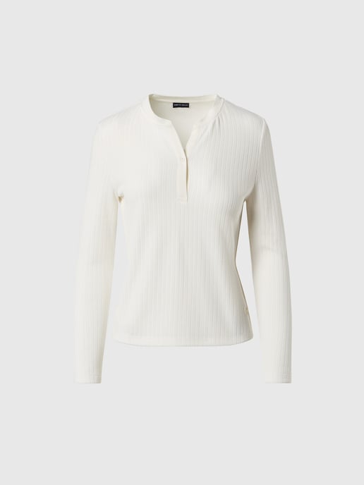 North Sails Henley-Oberteil Gerippter Jersey - Image 3