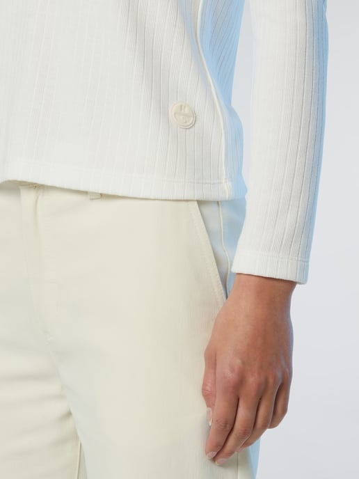 North Sails Henley-Oberteil Gerippter Jersey - Image 5