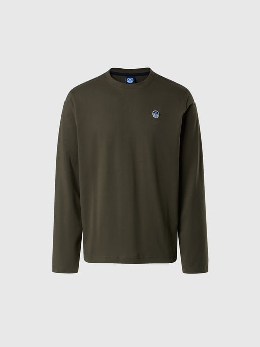 North Sails T-Shirt Langarm mit Logo-Patch - Image 3