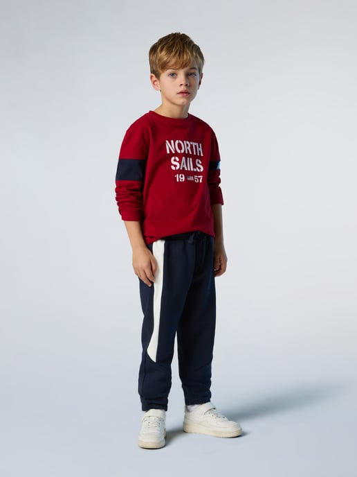 North Sails T-Shirt Langarm mit Ärmeleinsätzen - Image 4