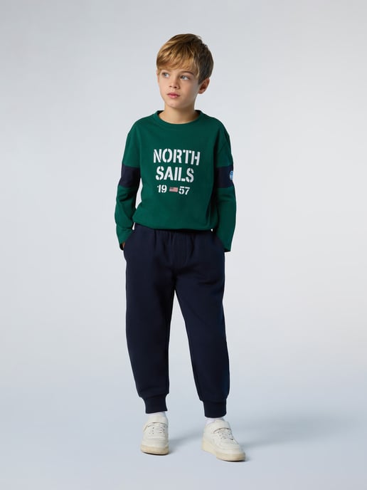 North Sails T-Shirt Langarm mit Ärmeleinsätzen - Image 4