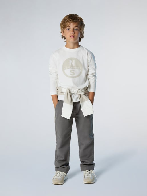 North Sails T-Shirt Langarmshirt mit Maxi-Logo - Image 4