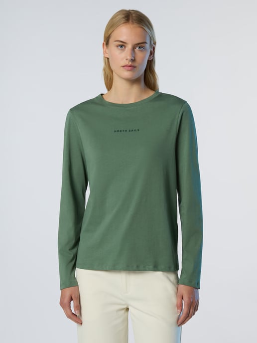 North Sails Langärmeliges T-Shirt Mit erhabenem Logo - Image 1
