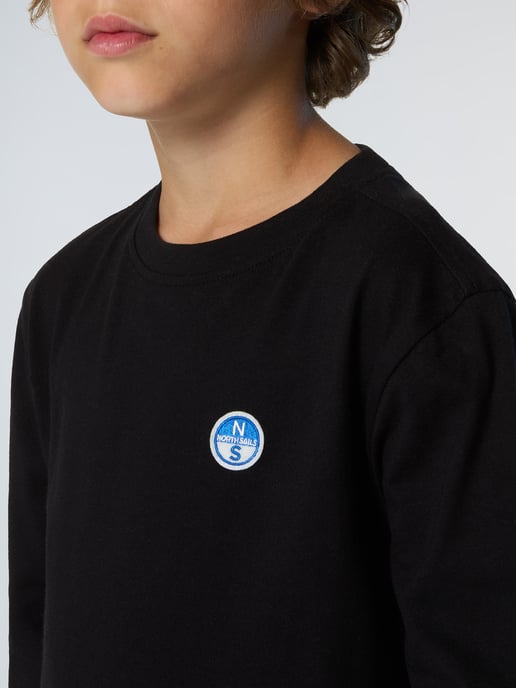 North Sails T-Shirt Langarmshirt mit Logo-Patch - Image 5