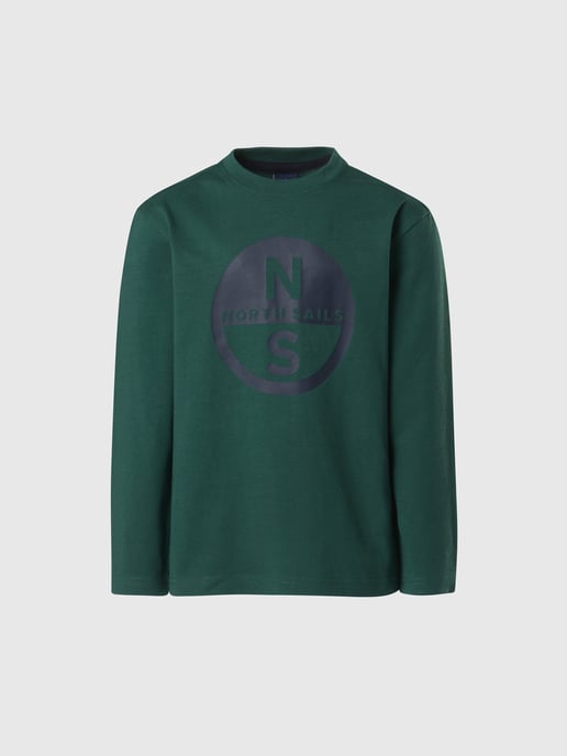 North Sails T-Shirt Langarmshirt mit Maxi-Logo - Image 3