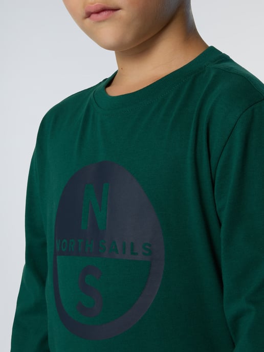North Sails T-Shirt Langarmshirt mit Maxi-Logo - Image 5