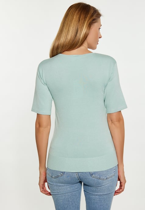 usha T-Shirt Damen Minze - Image 5