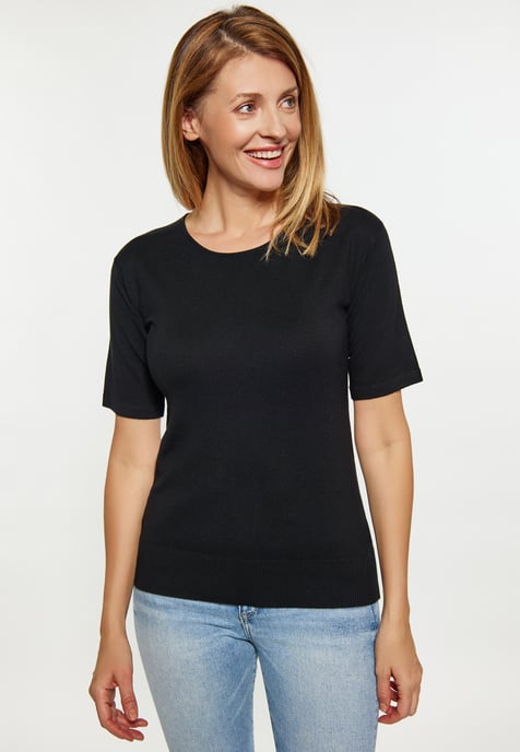 usha T-Shirt Damen schwarz - Image 3