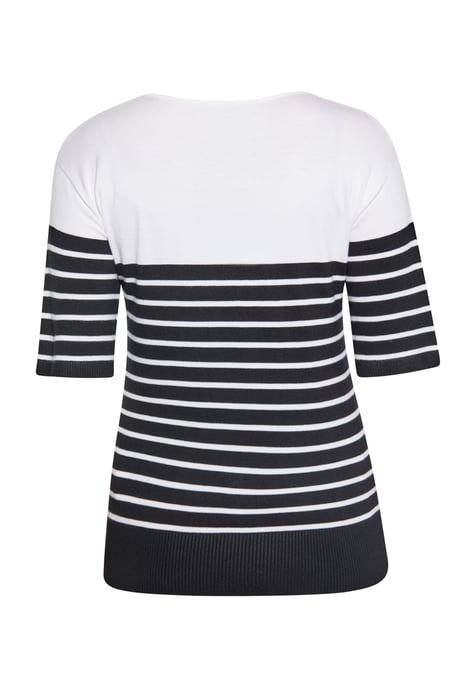 usha T-Shirt Damen schwarz weiss - Image 4