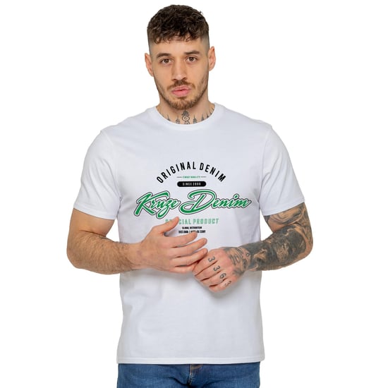 Kruze | 3er-Pack Herren T-Shirts mit Rundhalsausschnitt und Print - Image 3