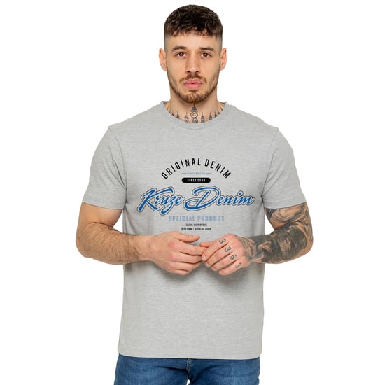Kruze | 3er-Pack Herren T-Shirts mit Rundhalsausschnitt und Print - Image 4