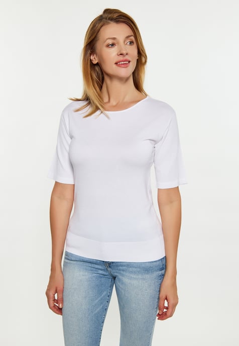 usha T-Shirt Damen weiss - Image 3