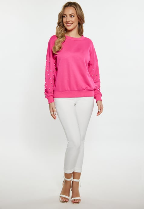 Faina Sweatshirt Damen Rosa - Image 2