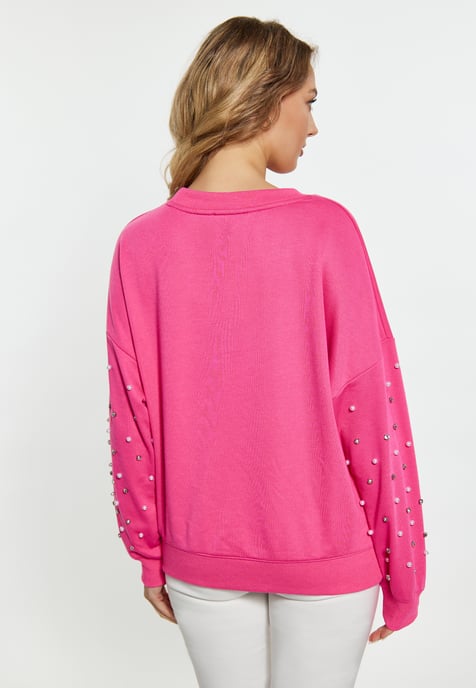 Faina Sweatshirt Damen Rosa - Image 4