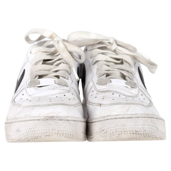 Nike Air Force 1 Low-Top Sneakers aus weißem Leder - Image 2