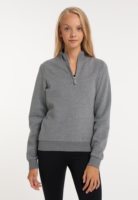 TALENCE Pullover Damen grau melange - Image 3