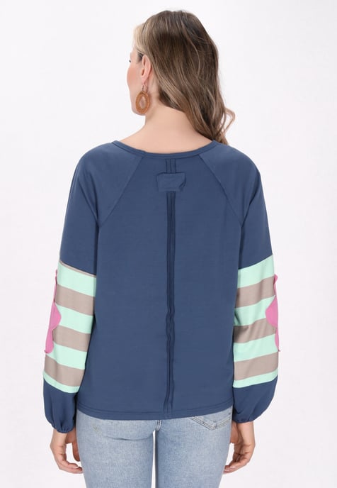 usha Sweatshirt Frauen Blau - Image 4