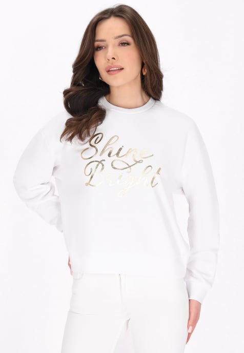 Faina Sweatshirt Frauen cremefarben - Image 3
