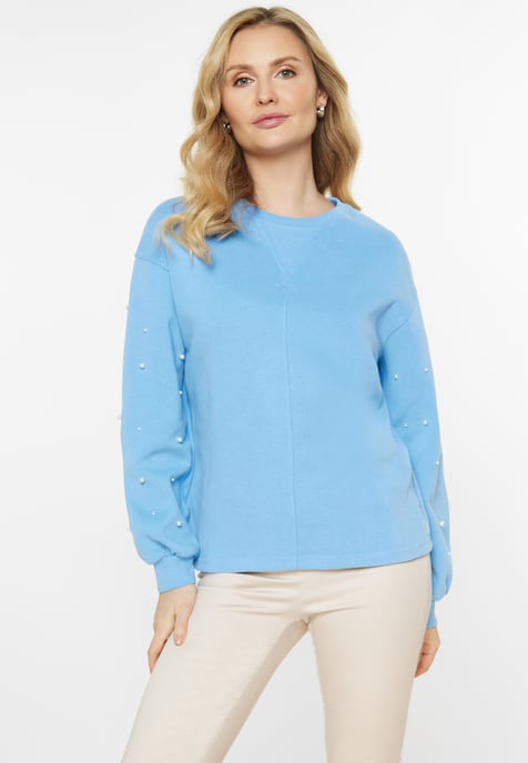 usha Sweatshirt Frauen Blau - Image 3