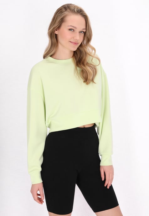 Mymo Sweatshirt Frauen Kalk - Image 3