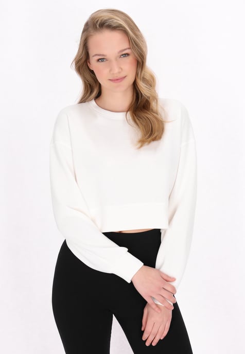 Mymo Sweatshirt Frauen Weiß - Image 3