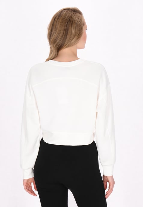 Mymo Sweatshirt Frauen Weiß - Image 4