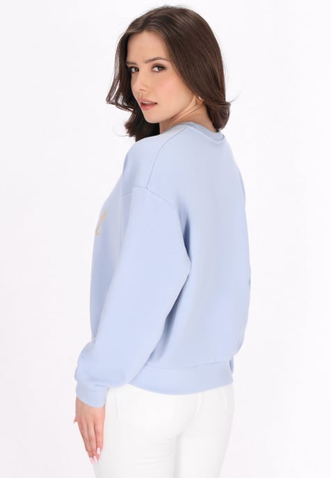 Faina Sweatshirt Frauen hellblau - Image 4