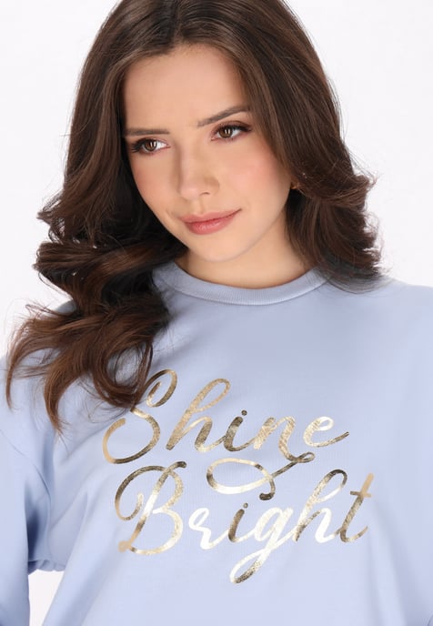 Faina Sweatshirt Frauen hellblau - Image 5