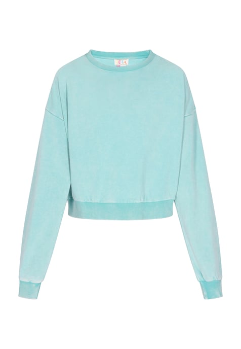IZIA Sweatshirt Frauen Türkis - Image 1
