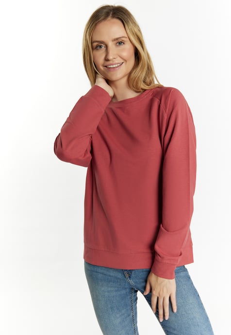usha Sweatshirt Damen Vintage Rot - Image 3