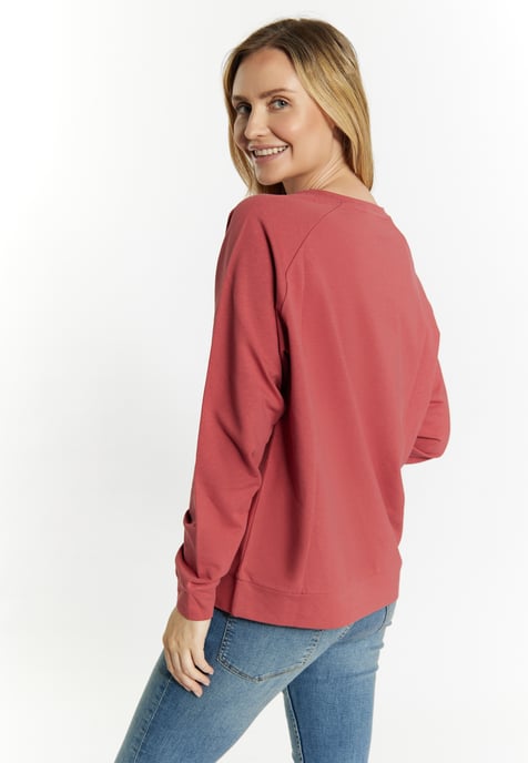 usha Sweatshirt Damen Vintage Rot - Image 4