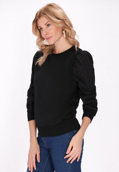 usha Sweatshirt Frauen Schwarz - Image 3