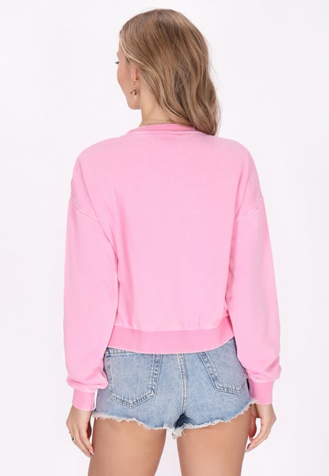 IZIA Sweatshirt Frauen Rose - Image 4