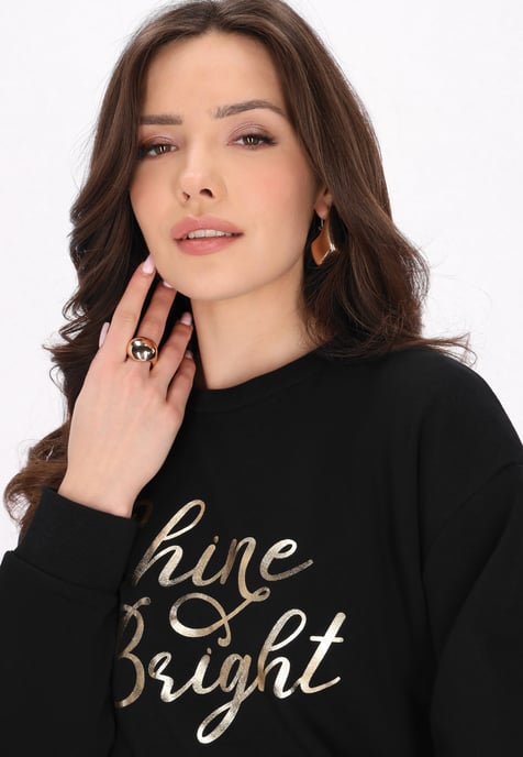 Faina Sweatshirt Frauen Schwarz - Image 5