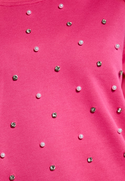 Faina Sweatshirt Damen Rosa - Image 5