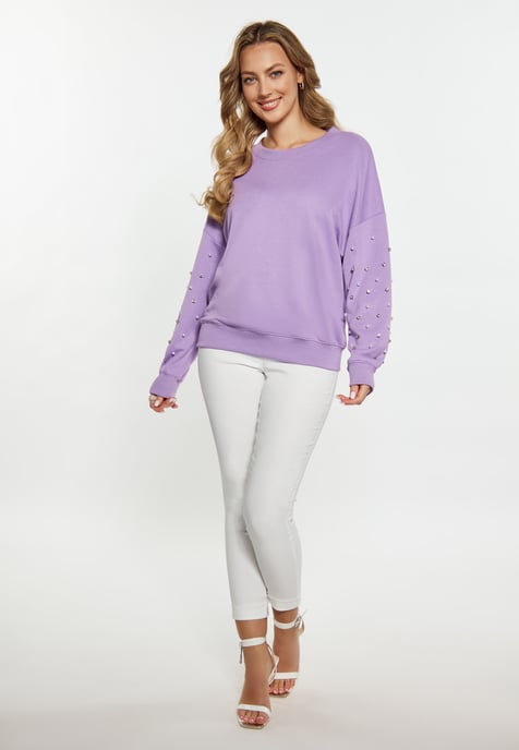 Faina Sweatshirt Damen violett - Image 2