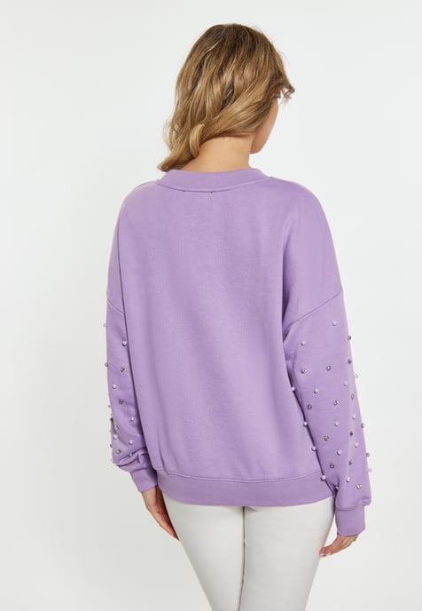 Faina Sweatshirt Damen violett - Image 4