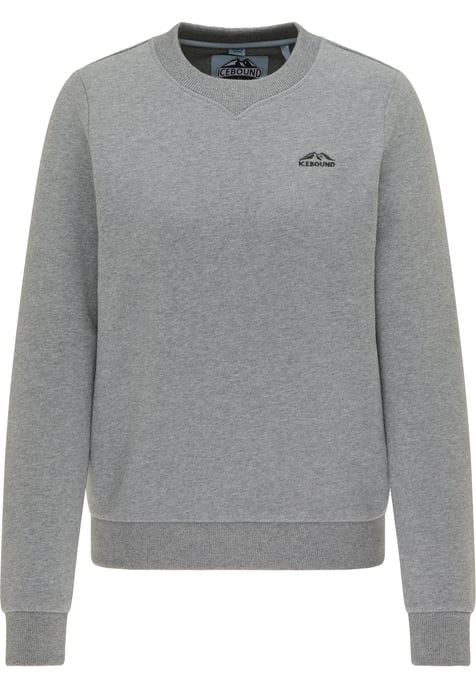 ICEBOUND Pullover Damen grau melange - Image 1