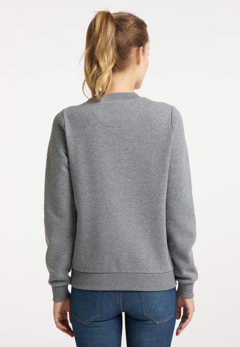 ICEBOUND Pullover Damen grau melange - Image 4