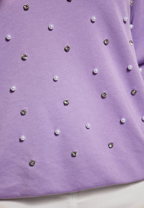 Faina Sweatshirt Damen violett - Image 5