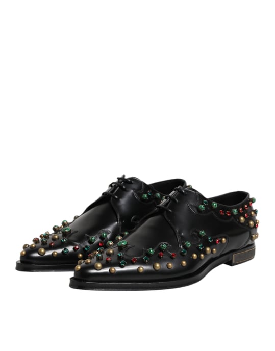 Verzierte Leder-Oxfords - Image 4