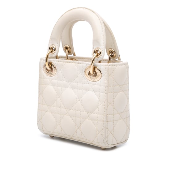Lady Dior Mini gesteppte Lederhandtasche - Image 2