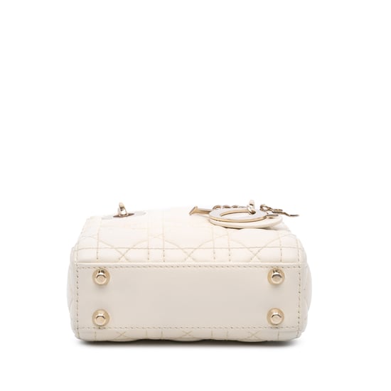 Lady Dior Mini gesteppte Lederhandtasche - Image 3