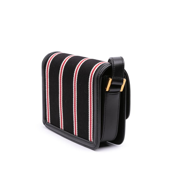 Niki Mini Tasche Gestreifter Canvas - Image 2