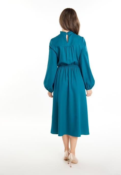 usha Midikleid Damen blau/grün - Image 3