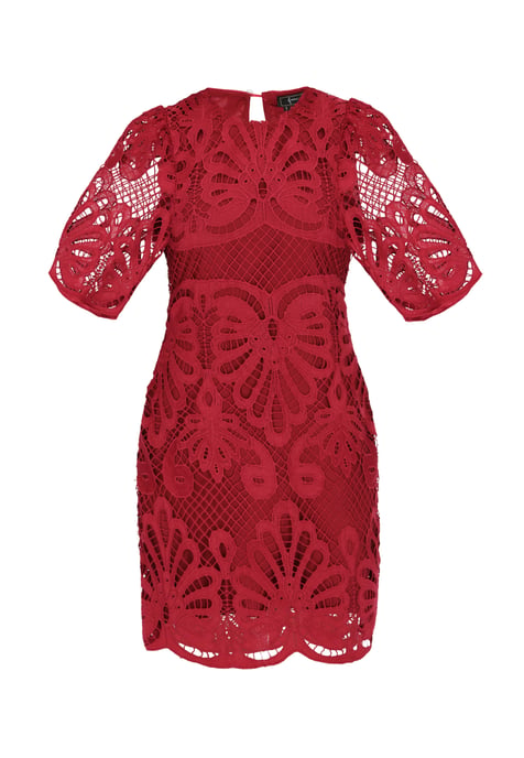 Faina Kleid Frauen Weinrot - Image 1