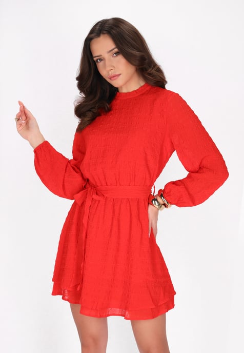 Faina Kleid Frauen Rot - Image 3