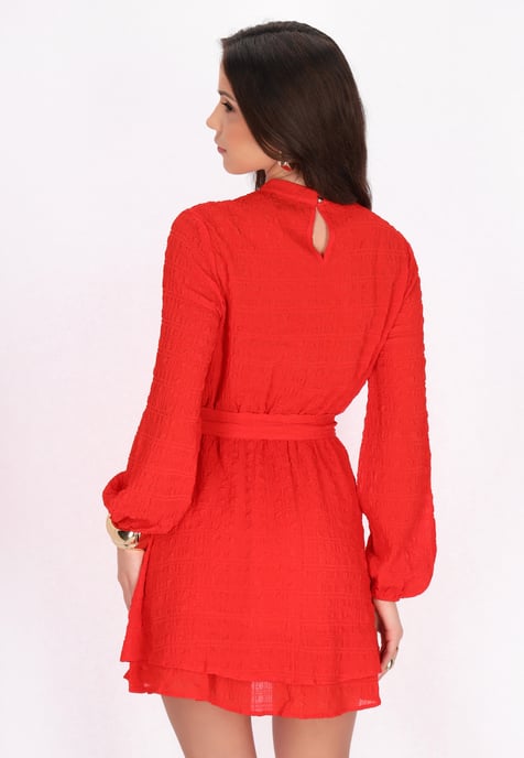 Faina Kleid Frauen Rot - Image 4