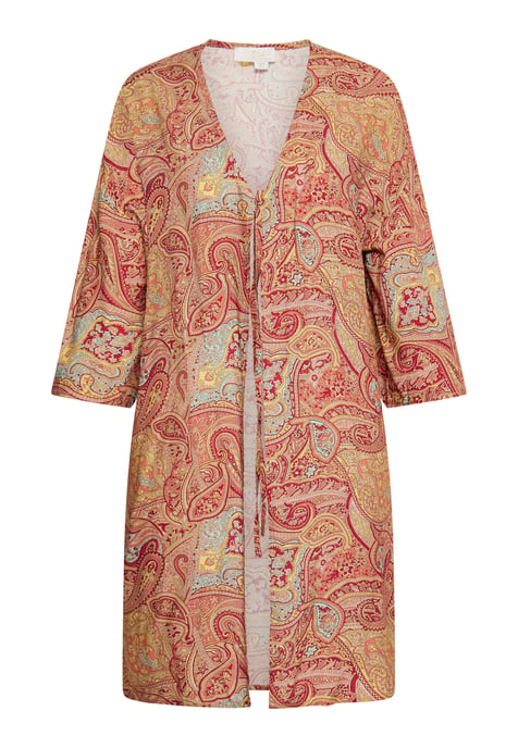 usha Kimono Damen Bordeaux Mehrfarbig - Image 1